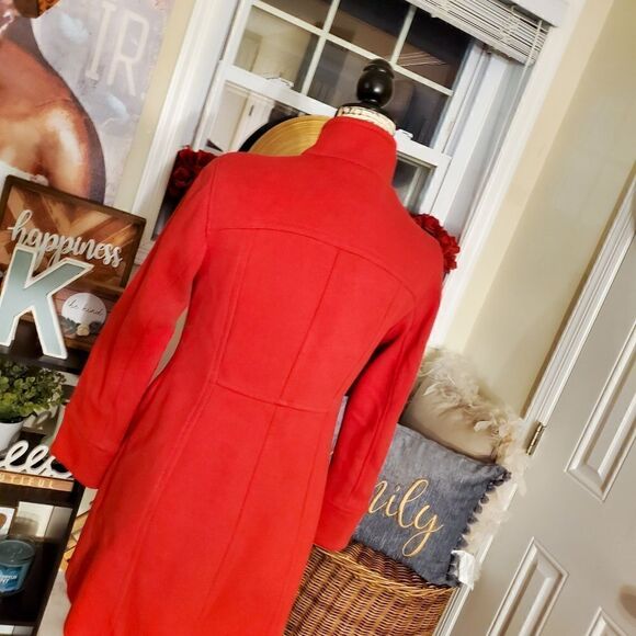 Inc International Concept Red Stylish Peacoat - Picture 11 of 13